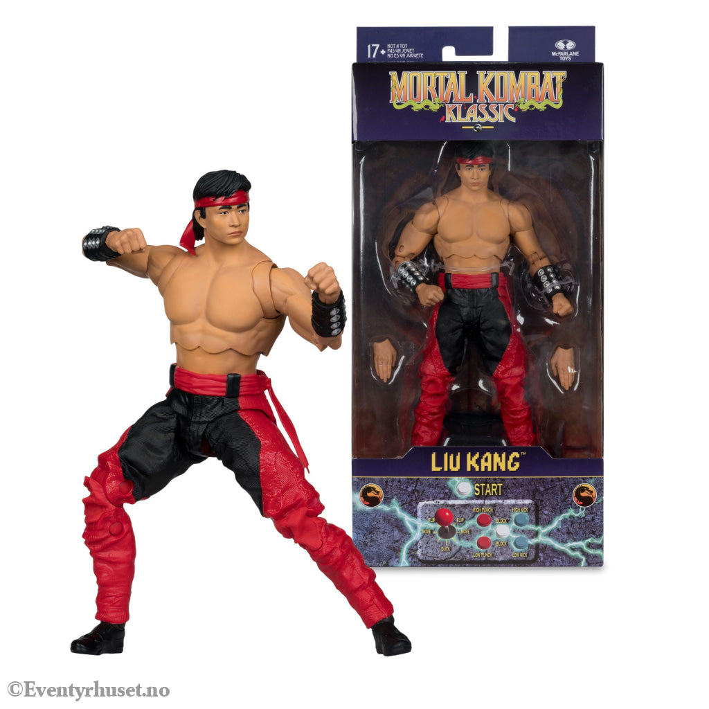 Mortal Kombat Klassics Action Figure Liu Kang 18 cm. Mint In Sealed Box (MISB)! Actionfigur