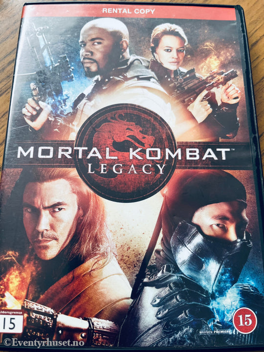 Mortal Kombat - Legacy. Dvd Leiefilm.