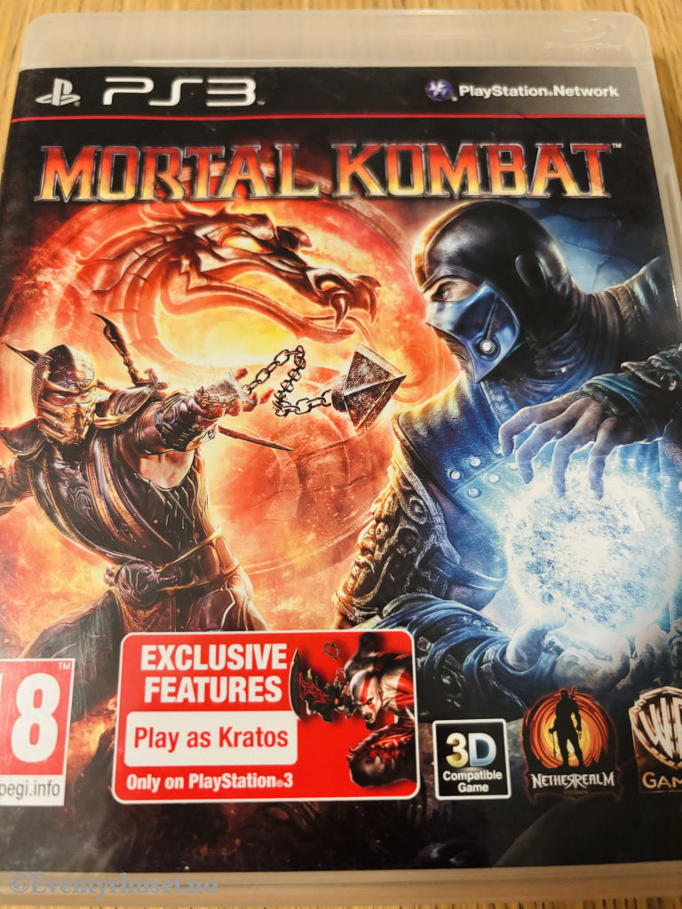 Mortal Kombat. PS3.