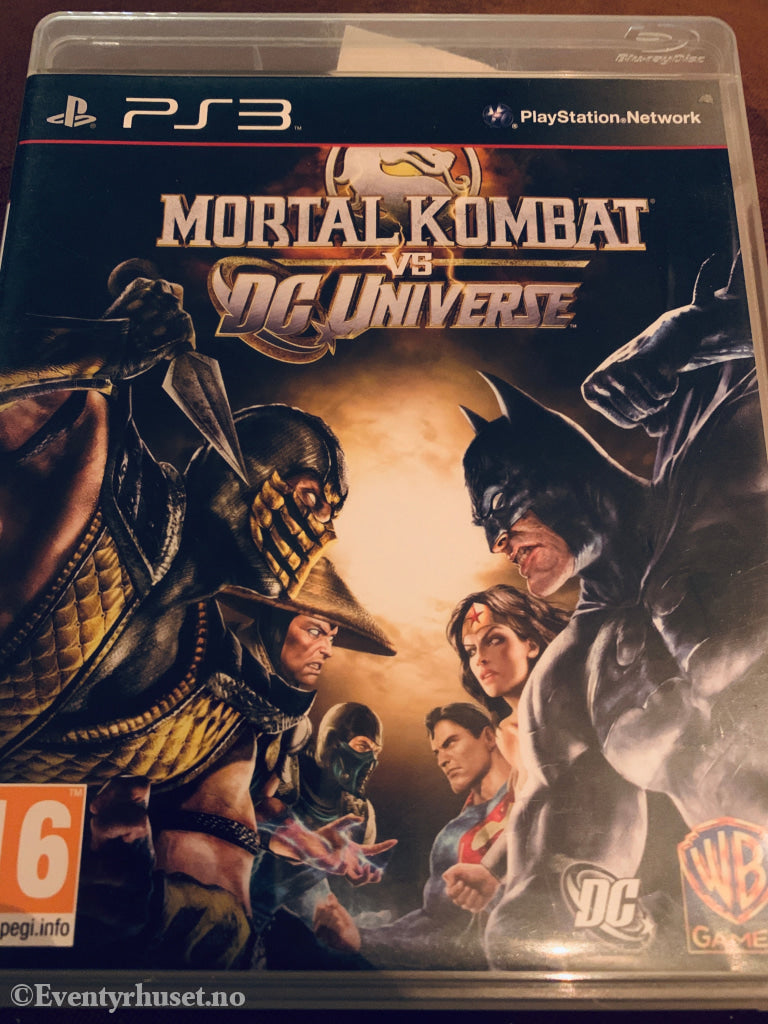 Mortal Kombat vs DC Universe. PS3.