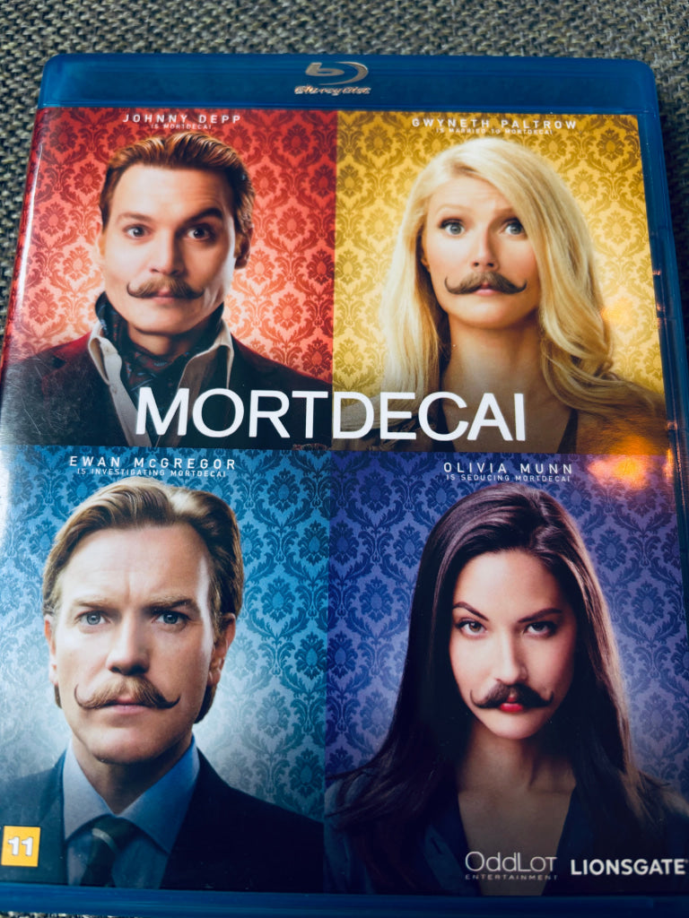 Mortdecai. Blu-ray Disc.