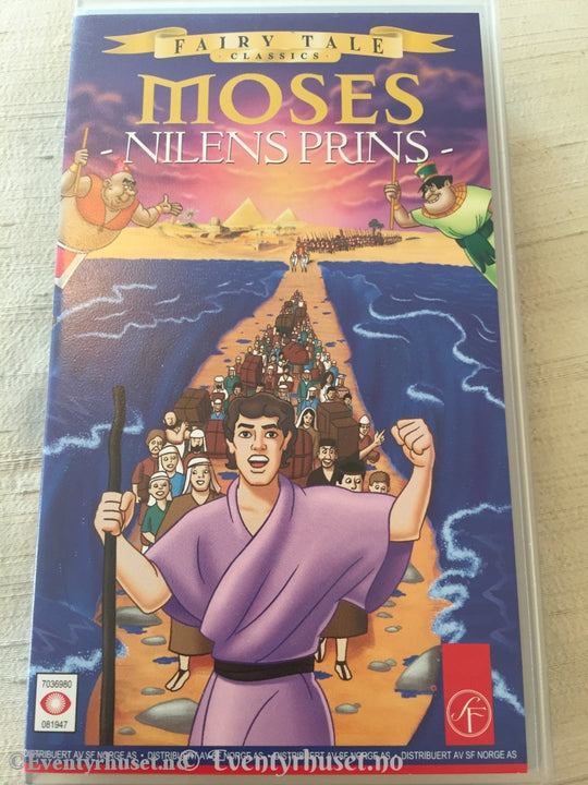 Moses - Nilens Prins. 1998. Vhs. Vhs
