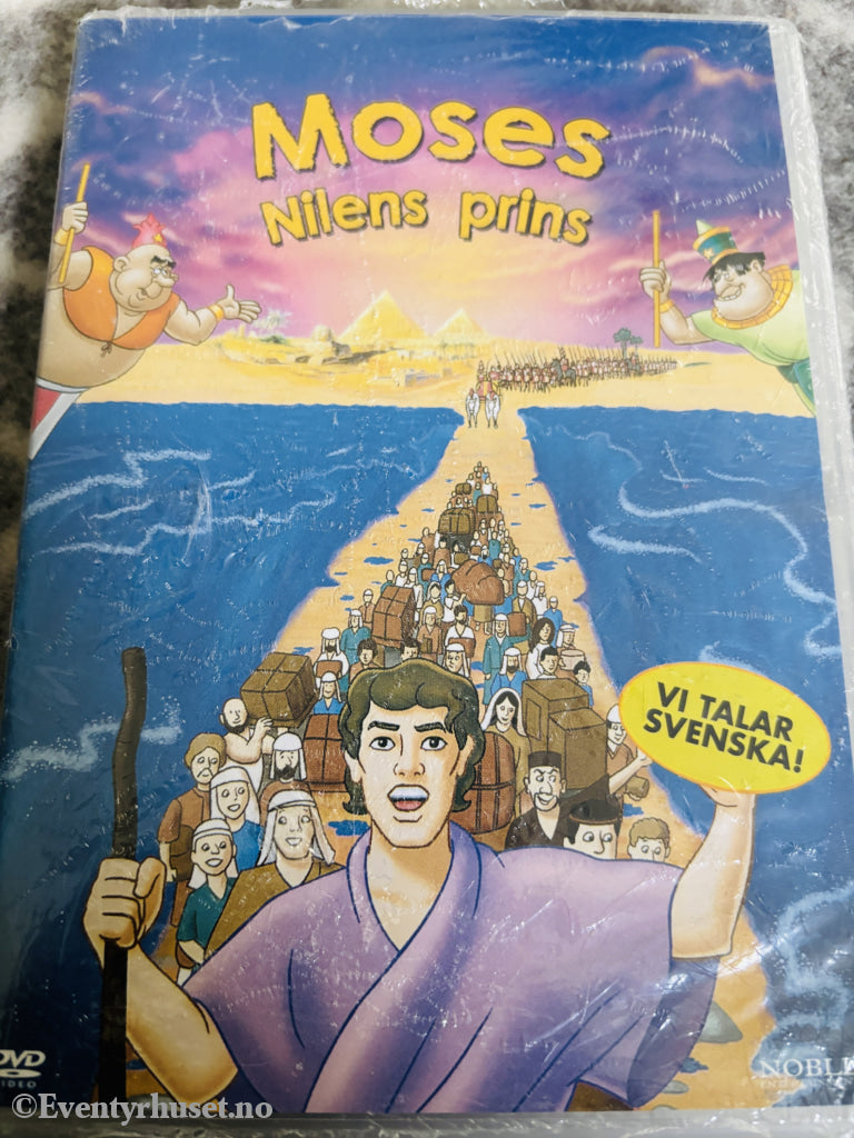 Moses - Nilens prins. DVD. Ny i plast!