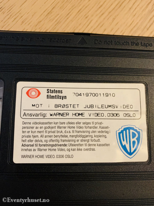 Mot I Brøstet. Jubileumsvideo. 1996. Vhs. Vhs