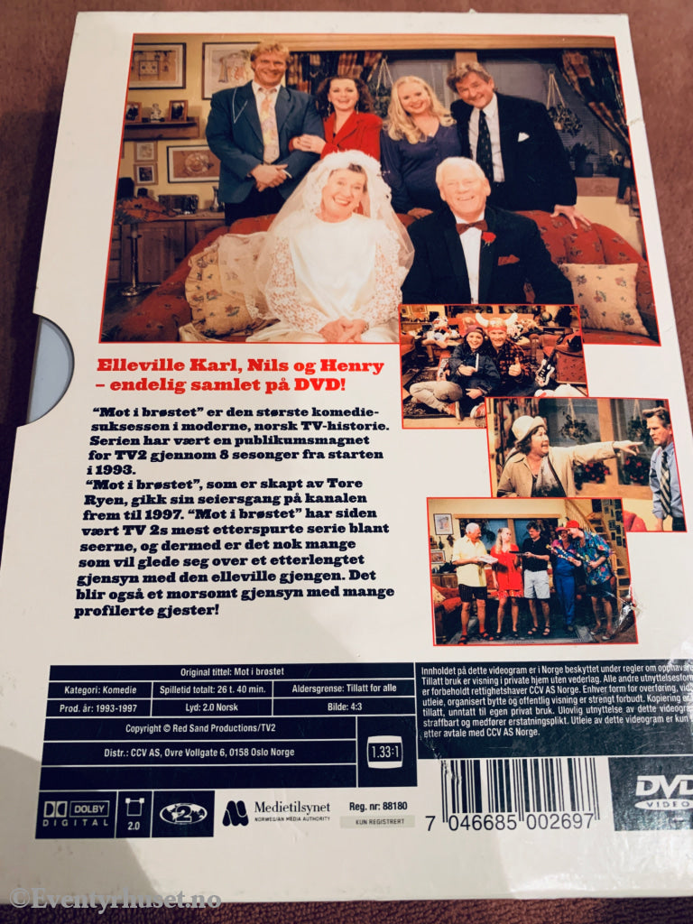 Mot i brøstet Sesong 6-7 (1995-1997). DVD samleboks.