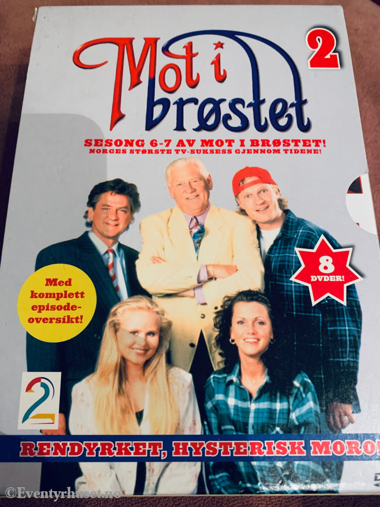 Mot i brøstet Sesong 6-7 (1995-1997). DVD samleboks.