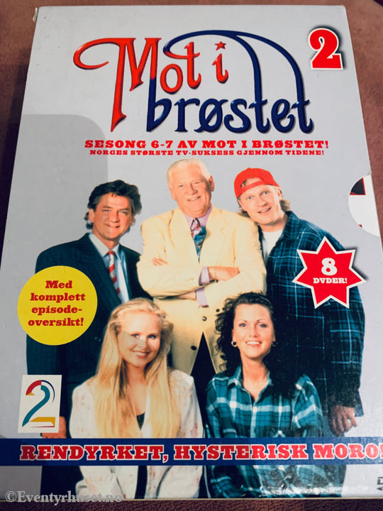 Mot i brøstet Sesong 6-7 (1995-1997). DVD samleboks.
