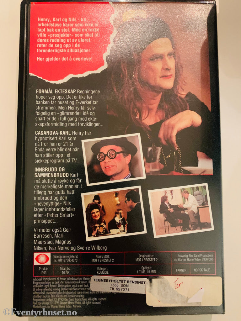 Mot I Brøstet. Vol. 2. Brøstet Vender Tilbake. 1993. Vhs. Vhs
