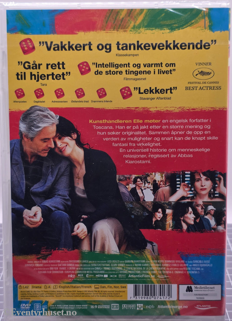 Møte i Toscana. 2010. DVD. Ny i plast!