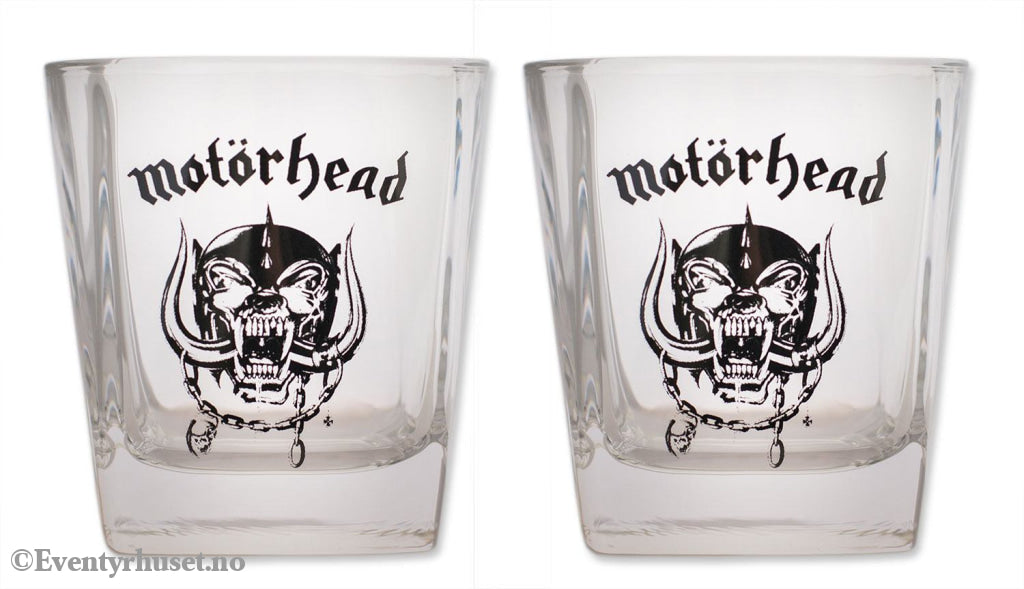 Motorhead Whiskey Shot Glasses 2-Pack Home & Gifts