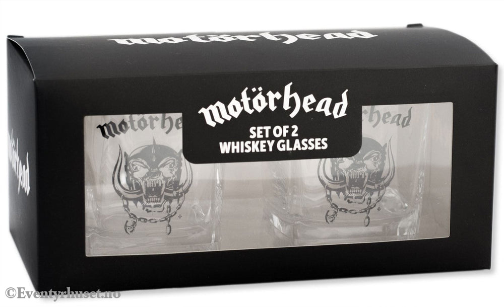 Motorhead Whiskey Shot Glasses 2-Pack Home & Gifts