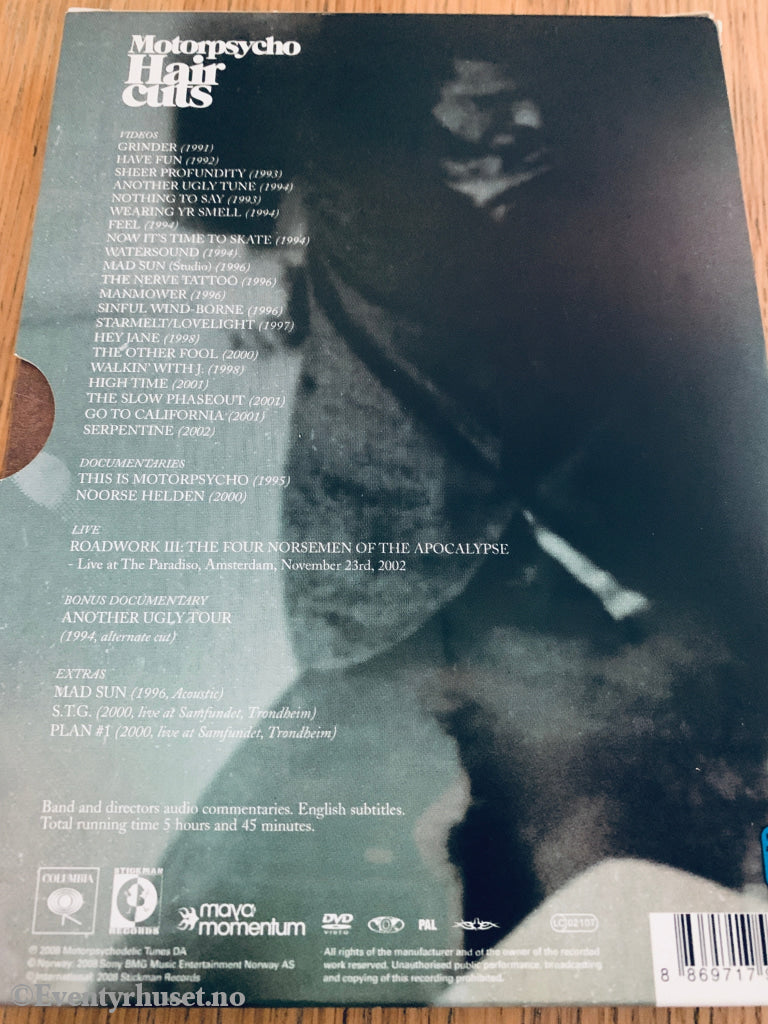 Motorpsycho: Haircuts - On Film (2008). DVD