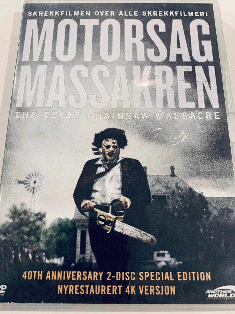 Motorsagmassakeren. 1974. Dvd. Dvd