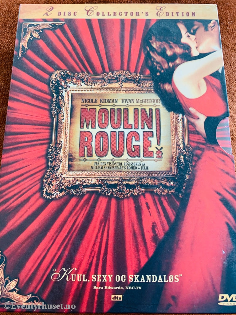 Moulin Rouge. 2001. Dvd Slipcase.