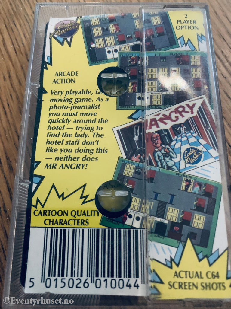 Mr. Angry (1989). Commodore 64 (C64) spill solgt i Norge!