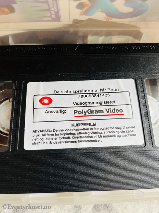Mr. Bean 7. 1997. Vhs. Vhs