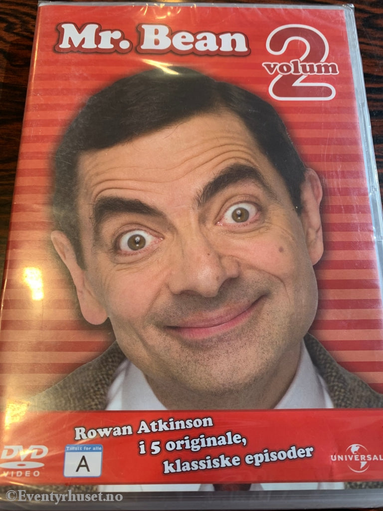 Mr. Bean. Vol. 2. 1991-1993. Dvd. Ny I Plast! Dvd