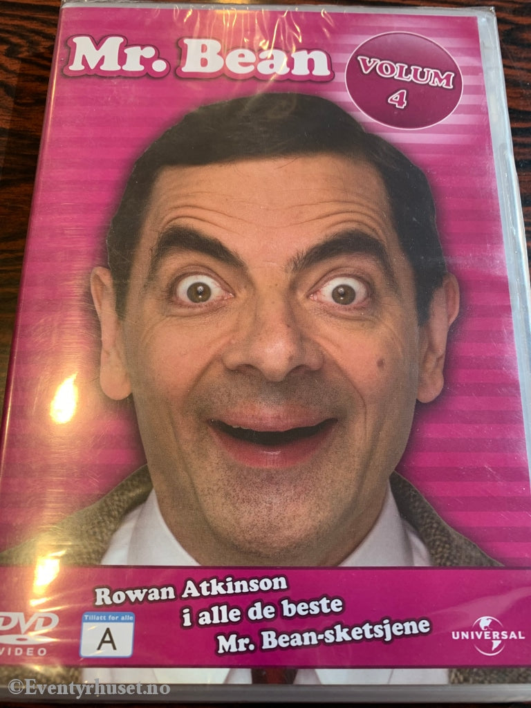 Mr. Bean. Vol. 4. 1996-1997. Dvd. Ny I Plast! Dvd