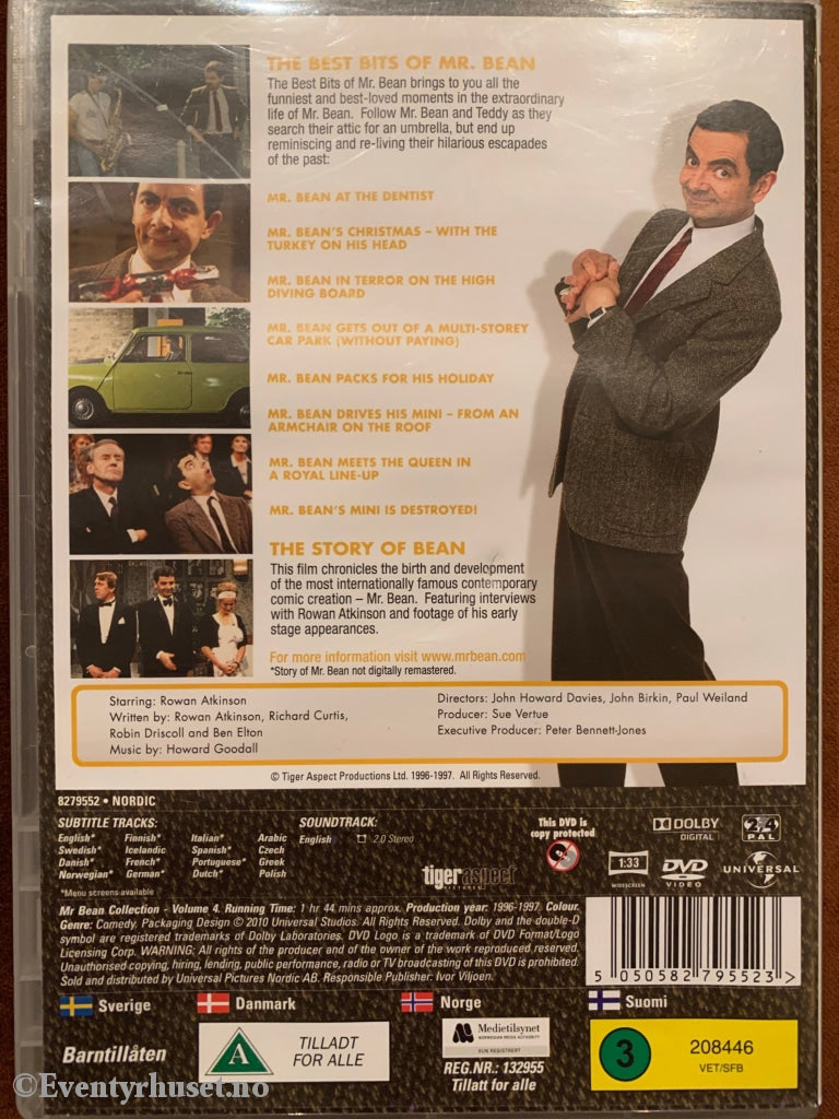 Mr. Bean. Vol. 4. DVD. – Eventyrhuset