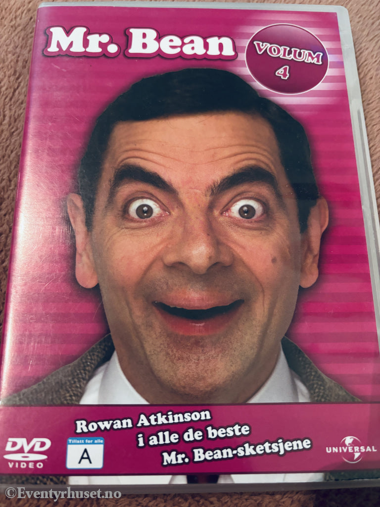 Mr. Bean Volum 4 (1990–1995). DVD.