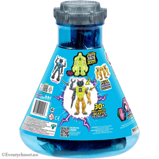 Mr. Beast Lab Hybrids Series 2 Mini Figuren 2er-Pack Lab-Bot vs Gid Skeleton 11 cm Toys