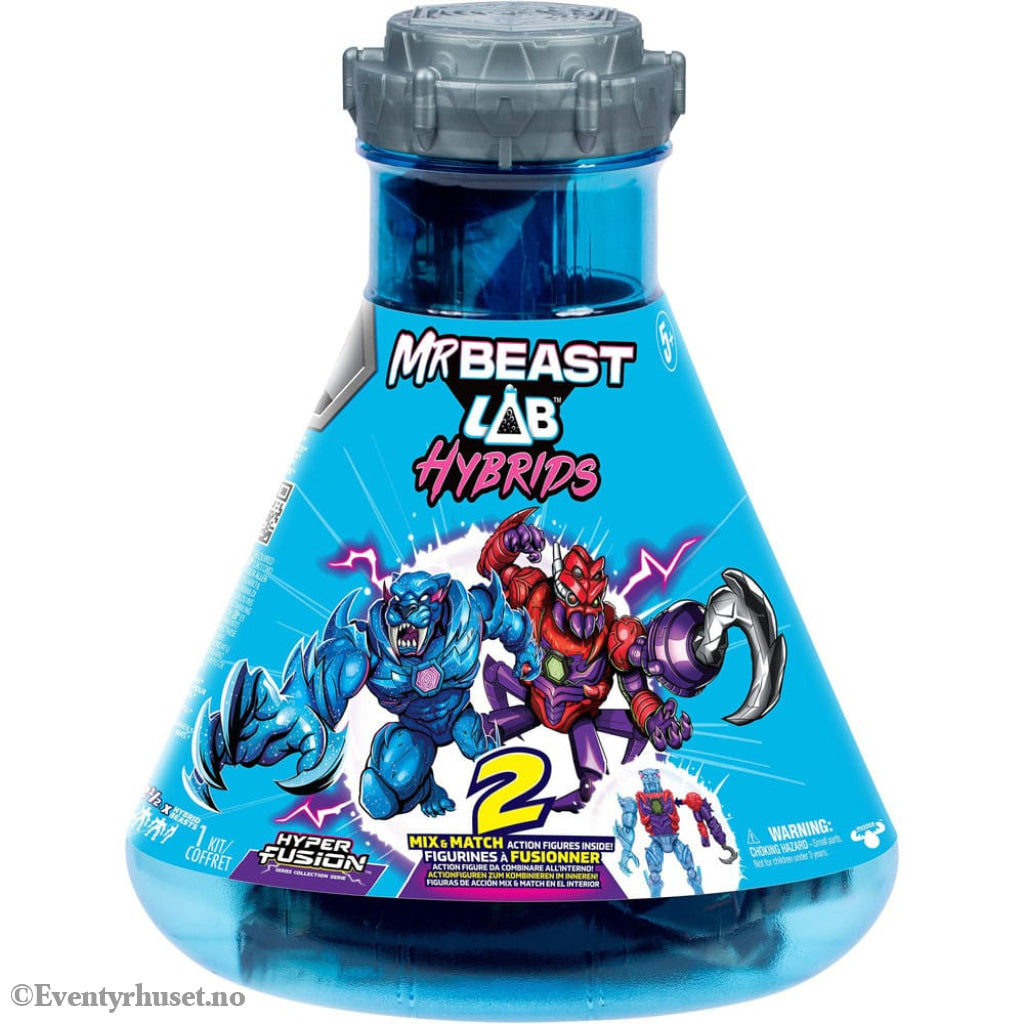 Mr. Beast Lab Hybrids Series 2 Mini Figuren 2er-Pack Spider vs Energy Panther 11 cm Toys