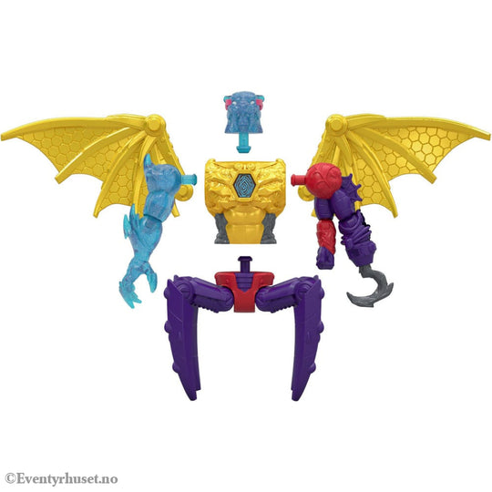 Mr. Beast Lab Hybrids Series 2 Mini Figuren 2er-Pack Spider vs Energy Panther 11 cm Toys