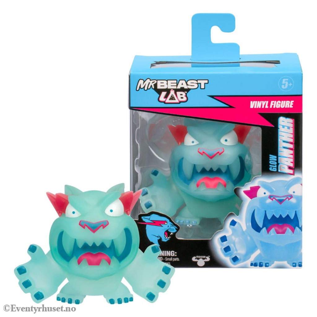 Mr. Beast Vinyl Figure Glow Panther 9 cm Collectibles