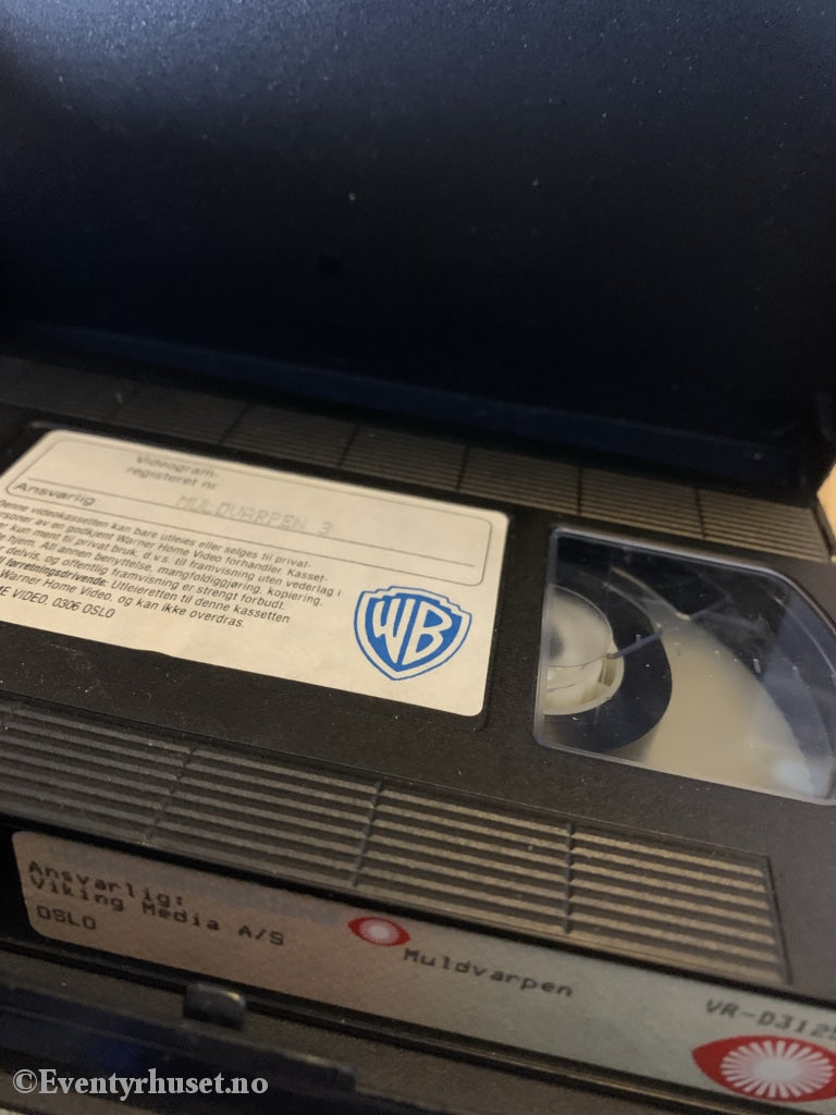 Muldvarpen 1. 1988. Vhs. Vhs