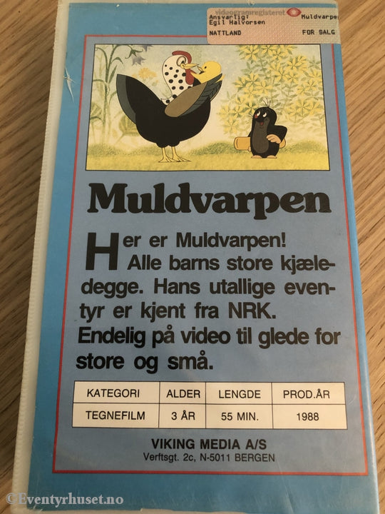 Muldvarpen 2. 1988. Vhs. Vhs