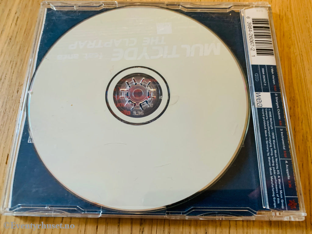 Multicyde Feat. Anea. 1998. The Claptrap. Cd. Cd