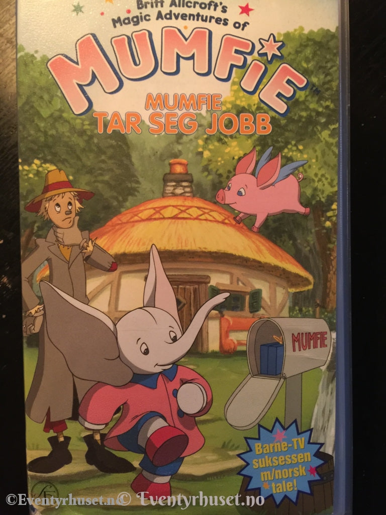 Mumfie. 1998. Mumfie Tar Seg Jobb. Vhs. Vhs