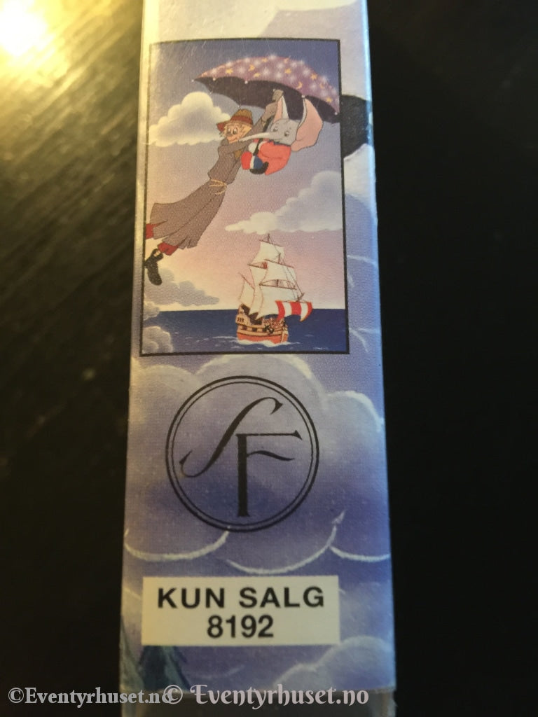 Mumfie - Den Mystiske Øya. 1995. Vhs. Vhs