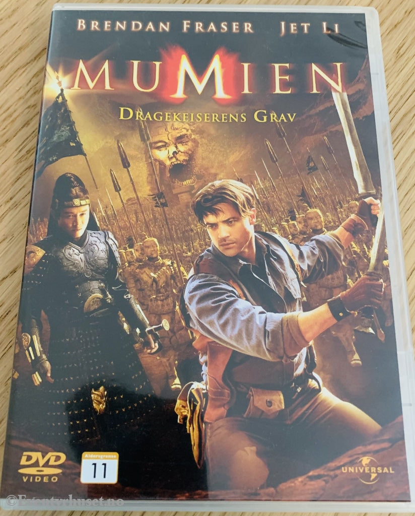 Mumien - Dragekeiserens Grav. 2008. Dvd. Dvd