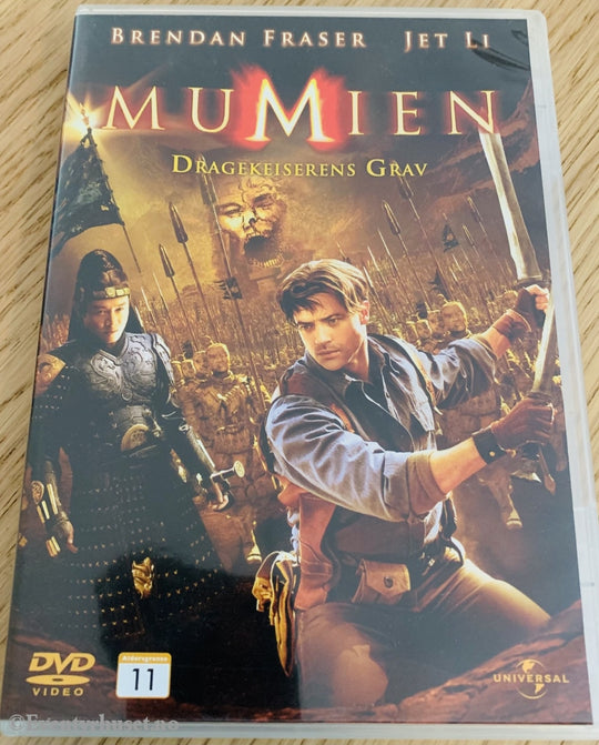 Mumien - Dragekeiserens Grav. 2008. Dvd. Dvd