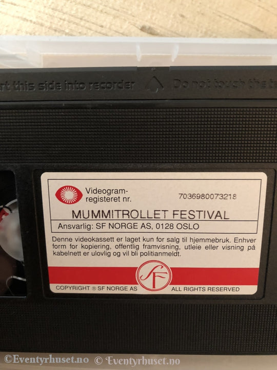 Mummitrollet Festival. Vhs. Vhs