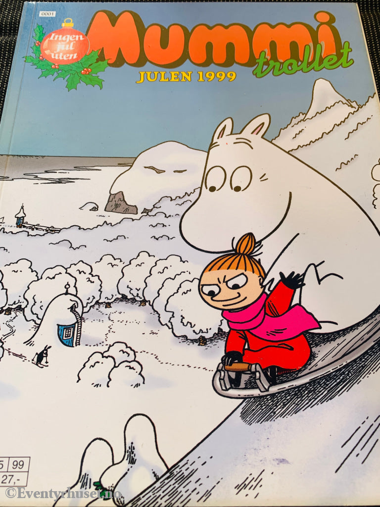 Mummitrollet – Julen 1999. Julehefte.