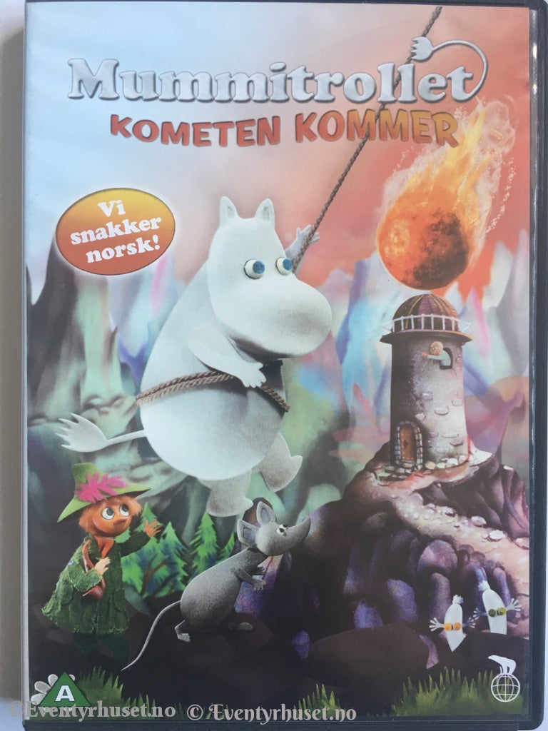 Mummitrollet: Kometen Kommer. Dvd. Dvd