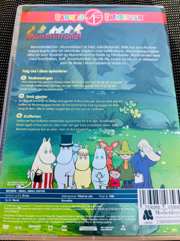 Mummitrollet - Små gjester DVD.
