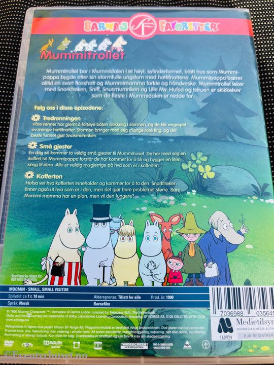 Mummitrollet - Små gjester DVD.