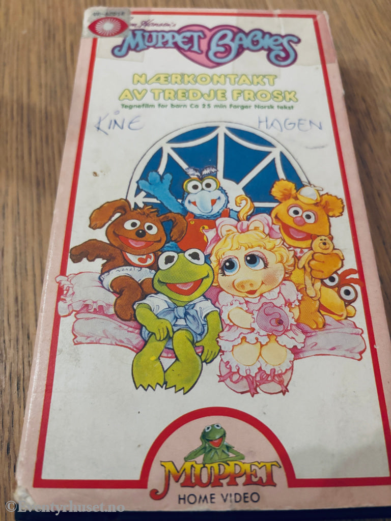 Muppet Babies - Nærkontakt av tredje frosk. 1986. VHS. VHS