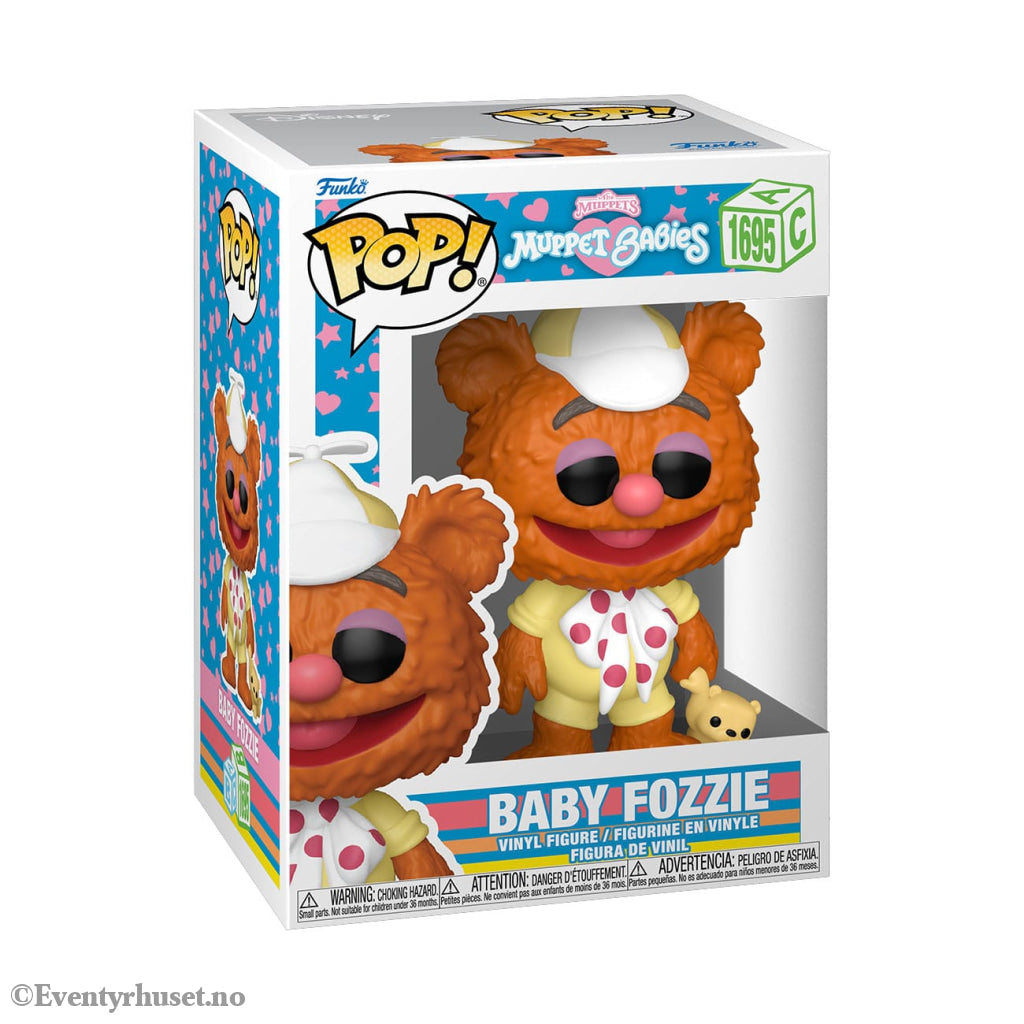 Muppet Babies POP! Vinyl Figure Baby Fozzie 9 cm. Mint In Sealed Box (MISB)! Actionfigur