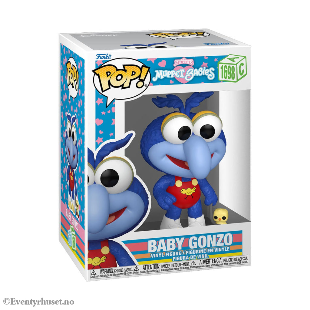 Muppet Babies POP! Vinyl Figure Baby Gonzo 9 cm. Mint In Sealed Box (MISB)! Actionfigur