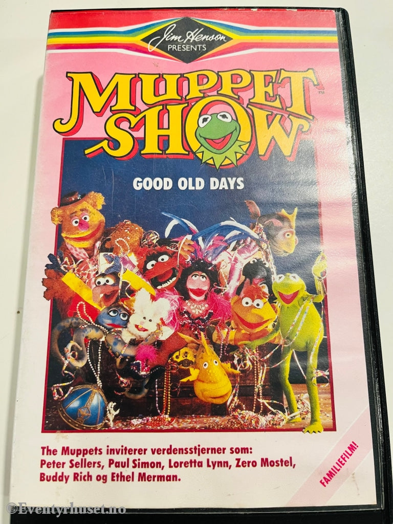Muppet Show. Good Old Days. 1985. Vhs Big Box. Box