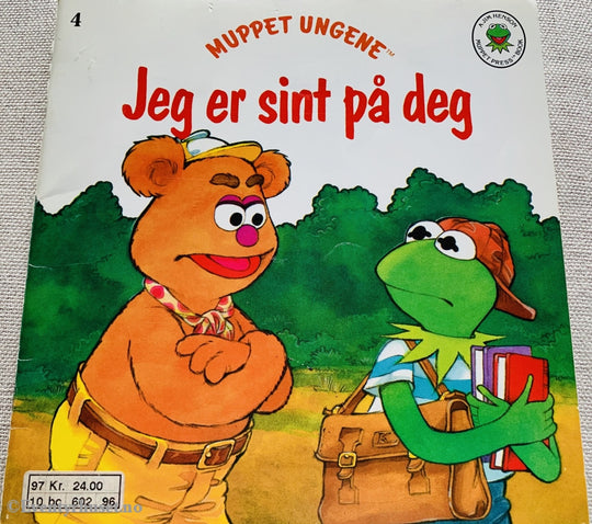 Muppet-Ungene 4: Jeg Er Sint På Deg. 1991. Hefte