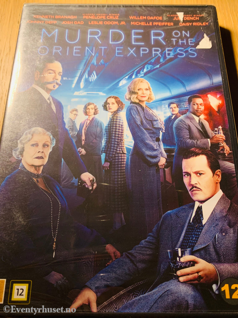 Murder On The Orient Express. 2017. Dvd. Ny I Plast! Dvd