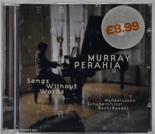 Murray Perahia. 1999. Songs Without Words. . CD.