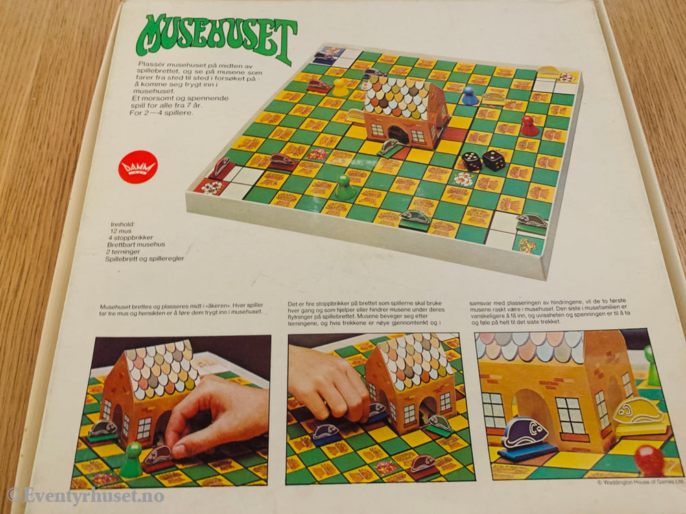 Musehuset. 1980. Brettspill.