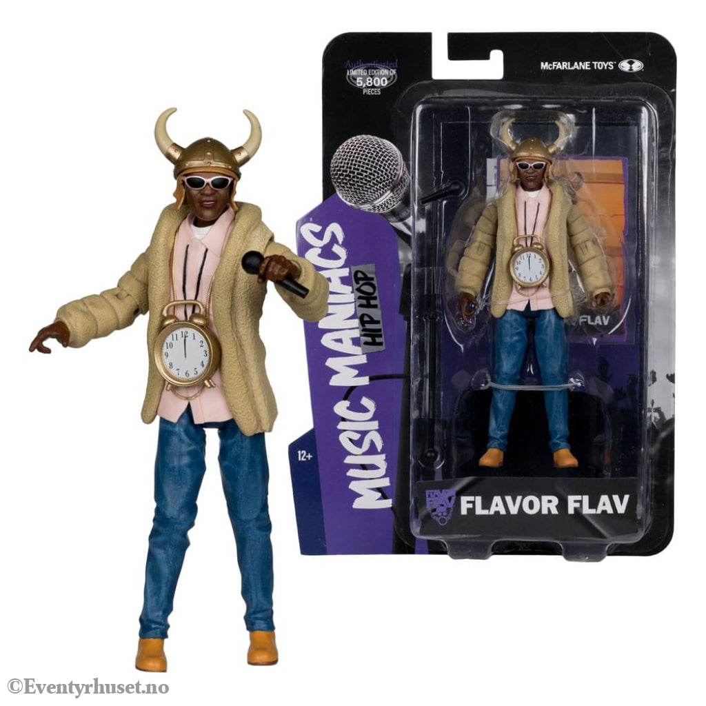 Music Maniacs Hip Hop Action Figure Flavor Flav 16 cm Toys