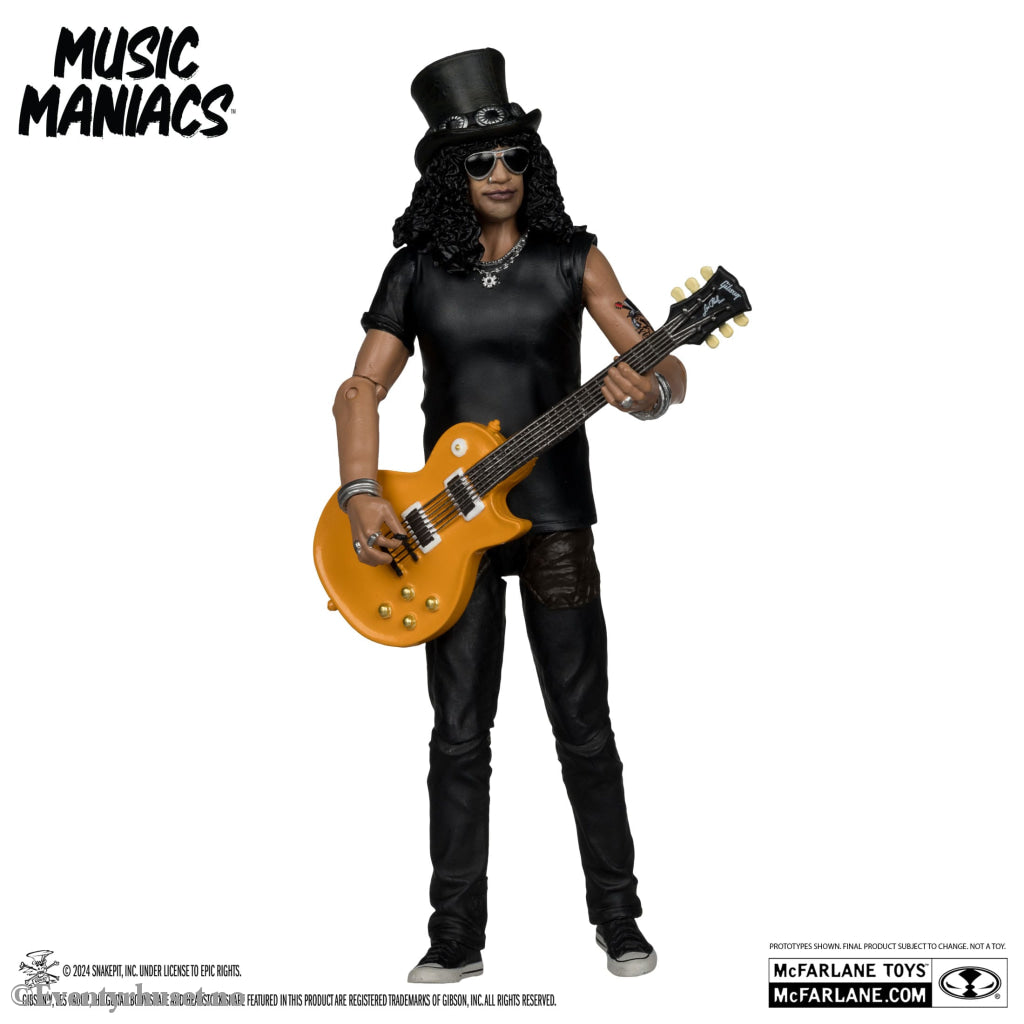 Music Maniacs Rock Action Figure Slash 15 cm Mint In Sealed Box (MISB)! Actionfigur